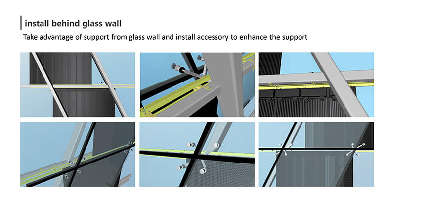 玻璃幕墙显示屏