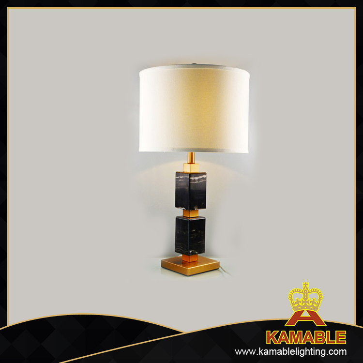 Роскошный высококачественный мраморный светильник, декоративный настольный светильник (TL3066)