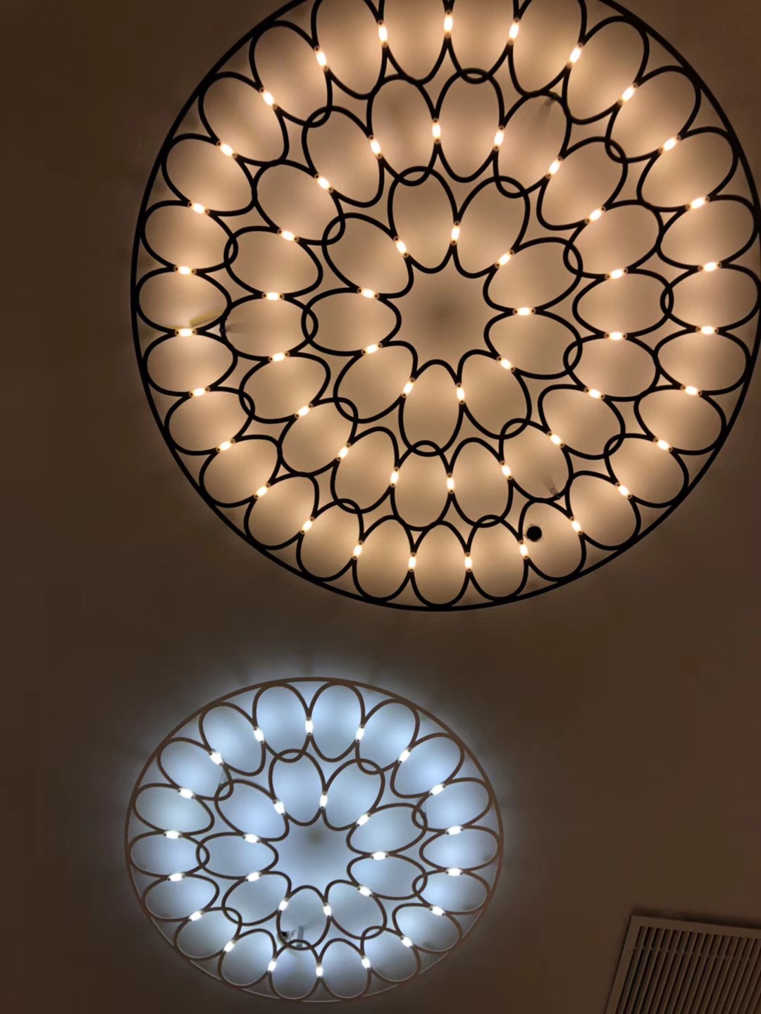 Современные железные акриловые цветочные светодиодные настенные светильники (KA814W/M)