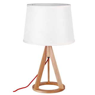 Декоративные настольные лампы для гостиниц на деревянной основе (LBMT-HL)