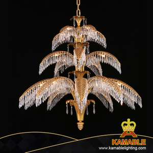 Освещение люстры проекта гостиницы кристаллическое вися подвесное (KAJ1801-12+8+6)