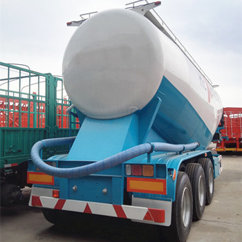 Tri-Axle 35CBM Bulk Cement Power Tank Прицеп для продажи