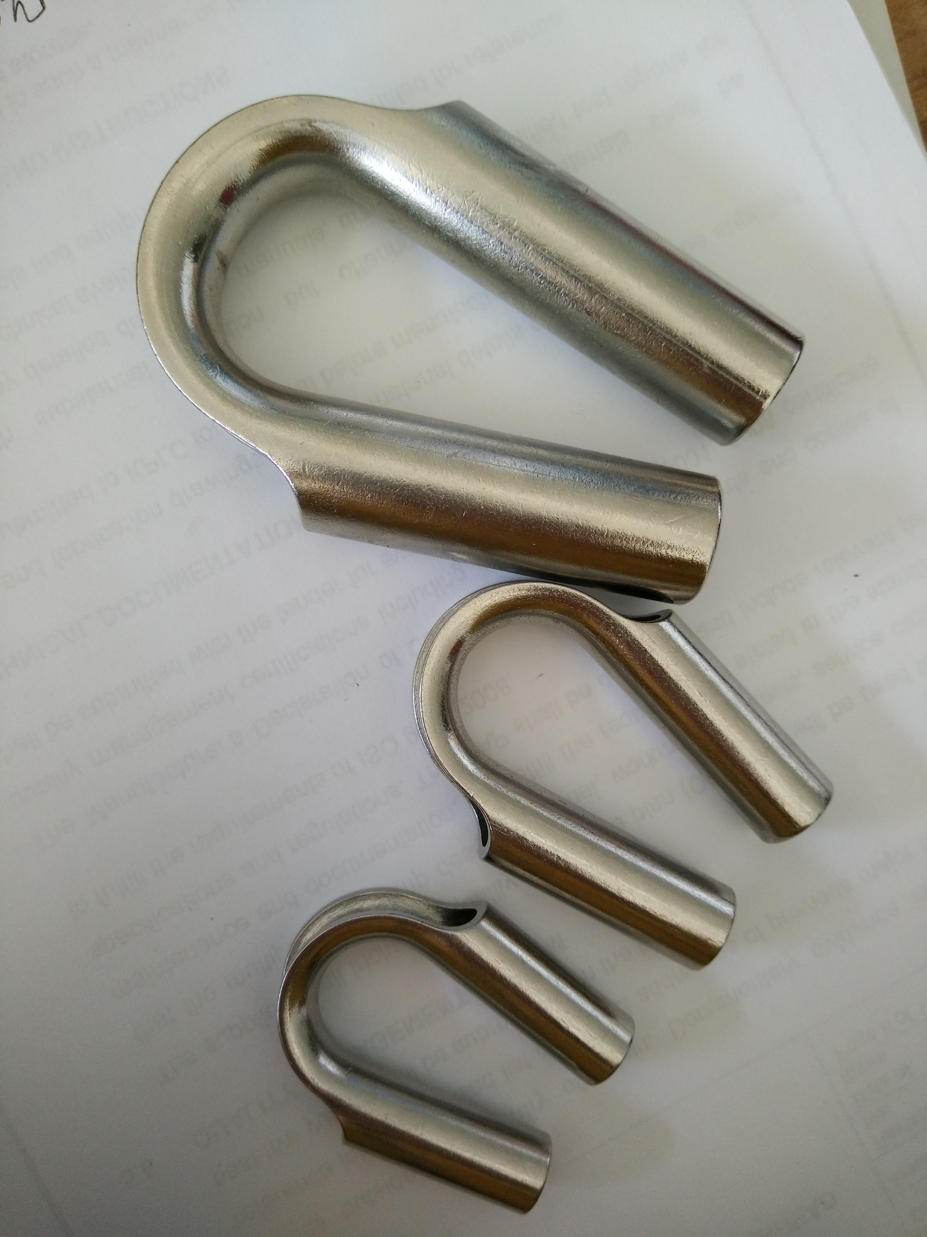 stainless steel tube thimble 