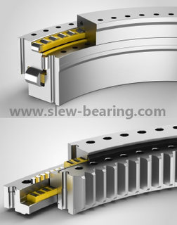 Rodamientos de gran diámetro Rodamiento de anillo giratorio de uso de grúa de rodillos de tres filas