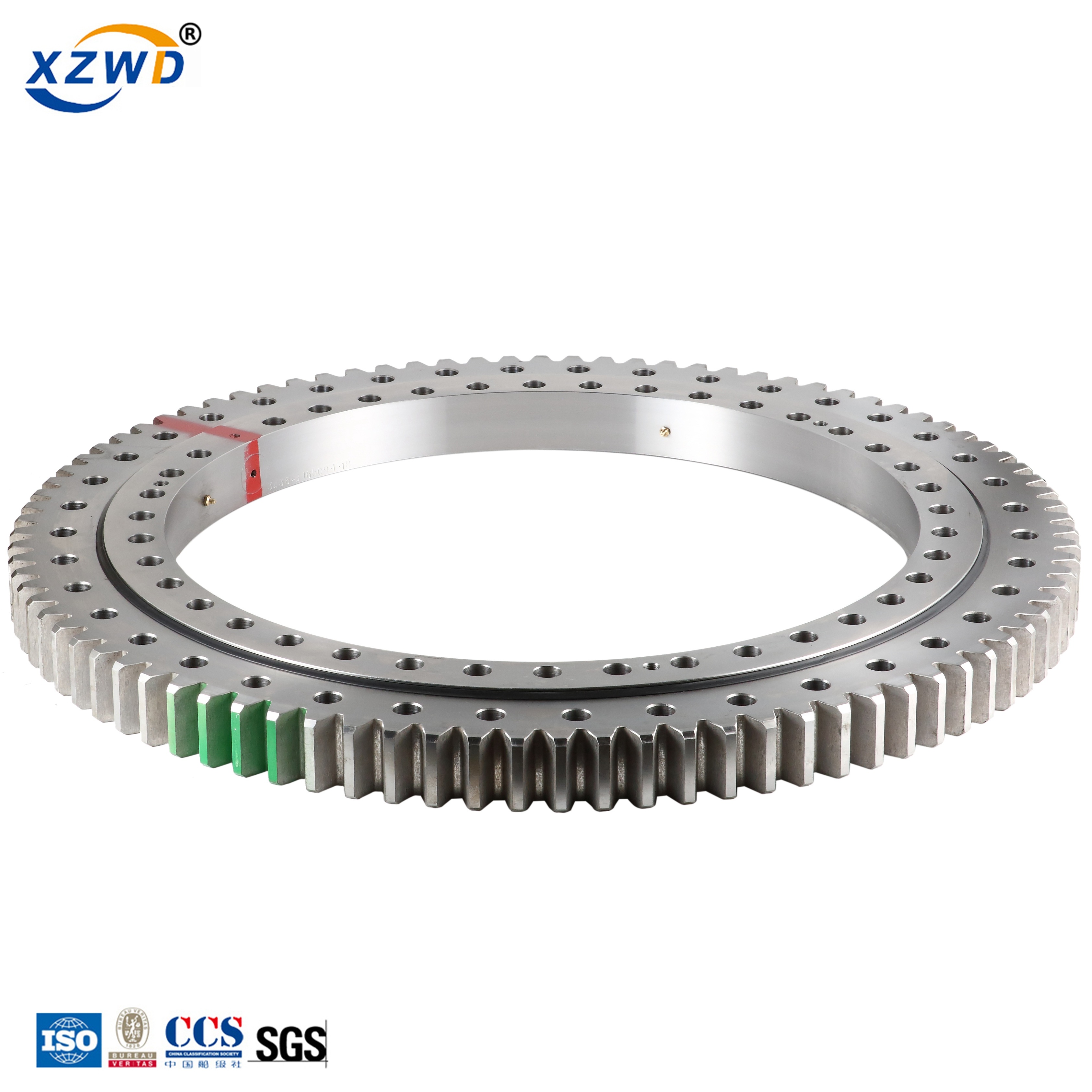 Cojinete de anillo giratorio de engranaje externo grande de alta precisión para plataforma giratoria CNC