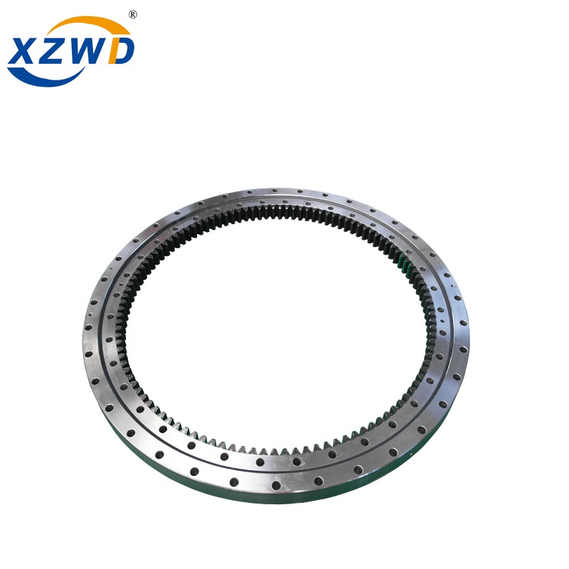 Cojinete de giro Xuzhou Wanda de alta calidad, rodillo de tres filas (serie 13), cojinete de anillo de giro de engranaje interno