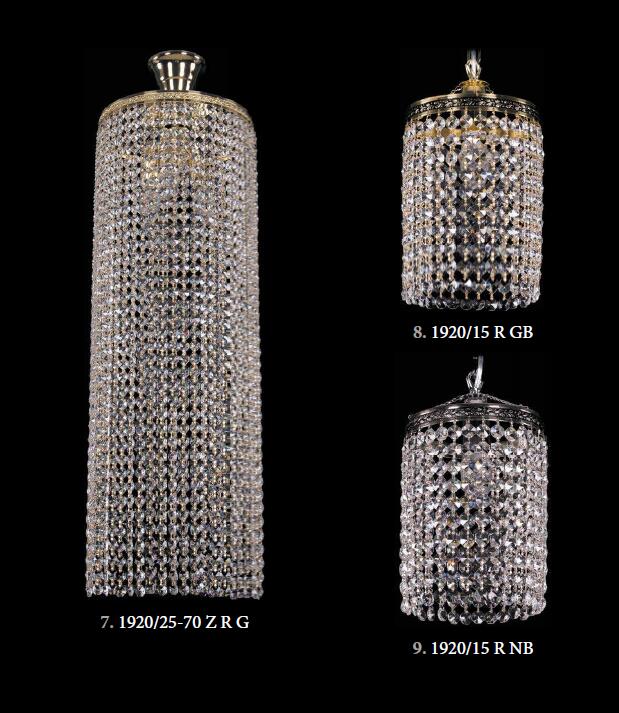 Подвесной светильник Tiffany Crystal нового продукта (1920/25R-70 G)