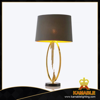 Винтажная настольная лампа из высококачественного льна в европейском стиле (KAGD-016T)