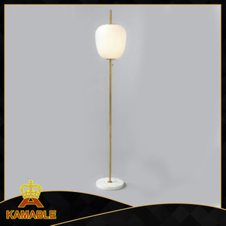 Напольные светильники основания мрамора нержавеющей стали комнаты для гостей (KAF6045)