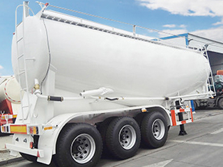 3 оси 45CBM 50Ton Bulk Cement Tank / Tanker Truck Трактор Полуприцеп