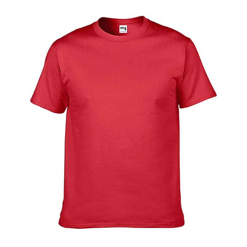 Customizable Cotton Basic Plain Crew Neck Short Sleeve T-shirt