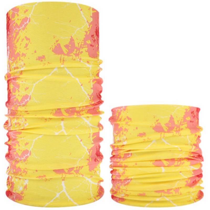 Multi-Functional Floral Print Neck Gaiter - Breathable Seamless Bandana for Outdoor Sports & Daily Use