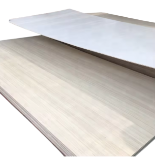 FSC Certified/ EUDR Compliance Bleached Poplar Plywood with Top Quality