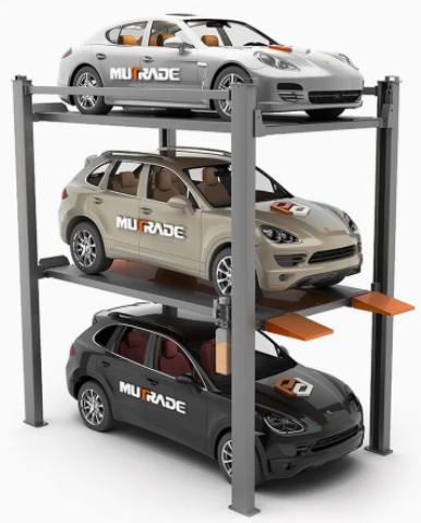 Four Post Three Levels Car Parking Lift for Car Parking 