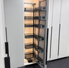 Space Saving Pantry Unit Basket Multi Tier Pull out Storage Rack