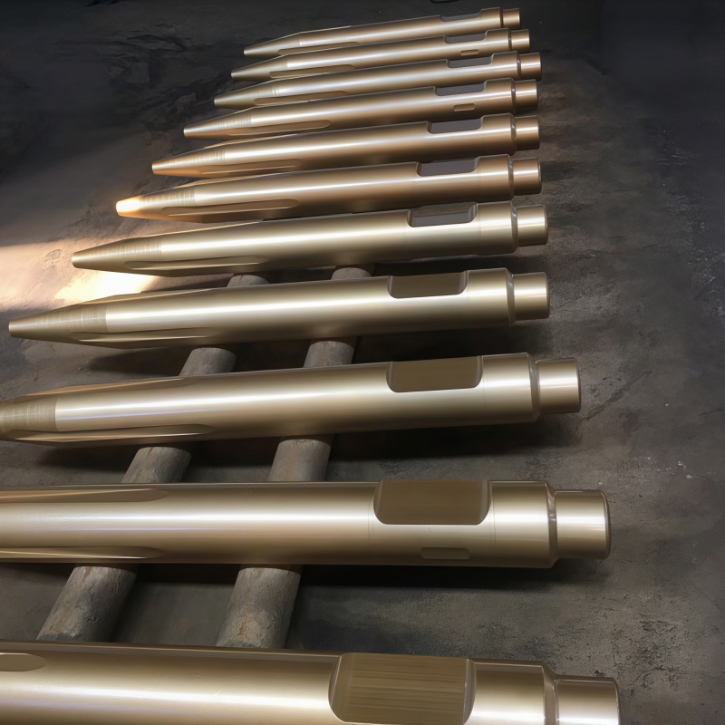 Hydraulic Rock Breaker Hammer Chisel Tool 40Cr 42CrMo Drill Rod