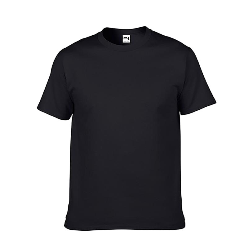 Customizable Cotton Basic Plain Crew Neck Short Sleeve T-shirt
