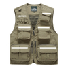 Multi-Pocket Breathable Mesh Tactical Fishing Hiking Safety Reflective Vest