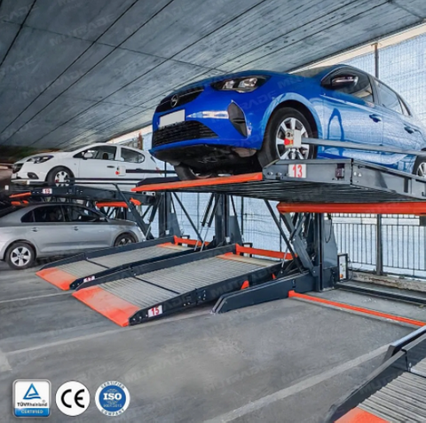 Best Price Commercial and Home Used 2 Level Car Parking Rack