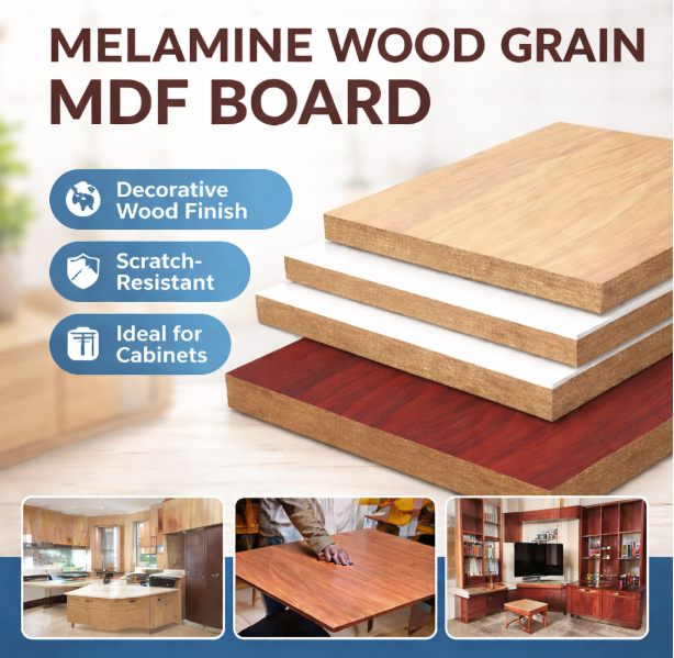 FSC Certified/ EUDR Compliance 12mm / 15mm /18 mm Plain MDF for Making Furniture