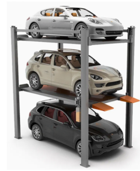Four Post Three Levels Car Parking Lift for Car Parking 