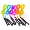 PVC Jump Rope 4mm 5mm 6mm Colorful Adjustable 3.05m Length Durable Fitness Training Skipping Rope