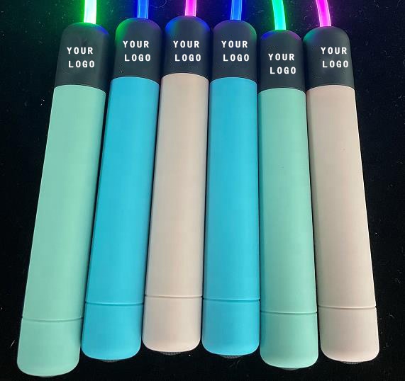 led jump rope Light Up LED skipping jump rope Colorful Glow Skipping Rope Silicone Handles Fast Speed jump rope