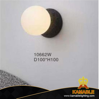 Специальная конструкция для использования внутри помещений шаровой стеклянный настенный светильник из смолы (KA10662W)