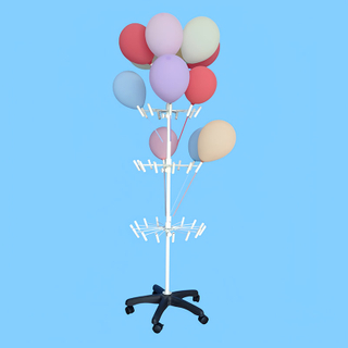 Adjustable Circular Layer Spinner Balloon Display Rack