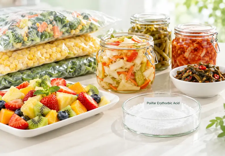 Conservación de frutas y verduras