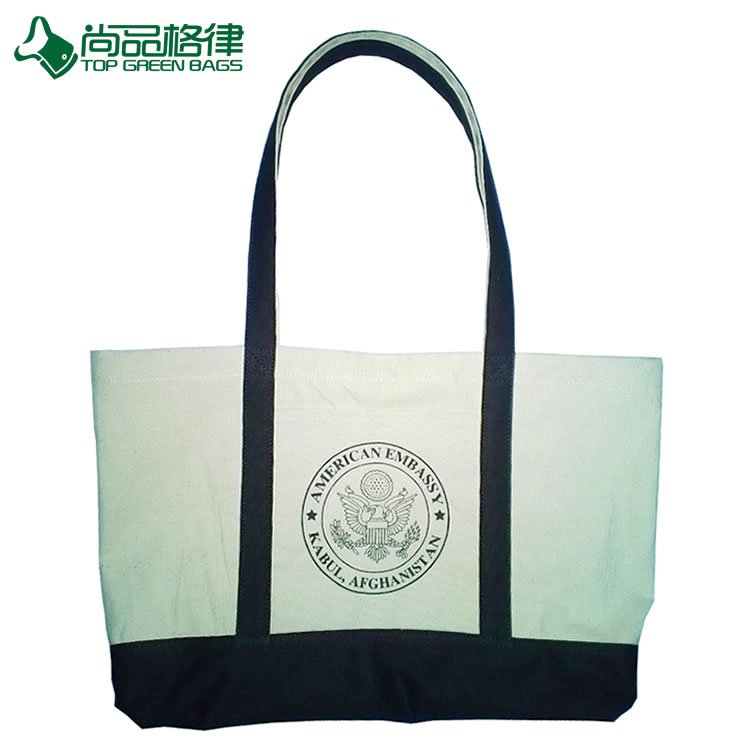 High Quality Canvas Tote Bag for Ladies (TP-TB138)