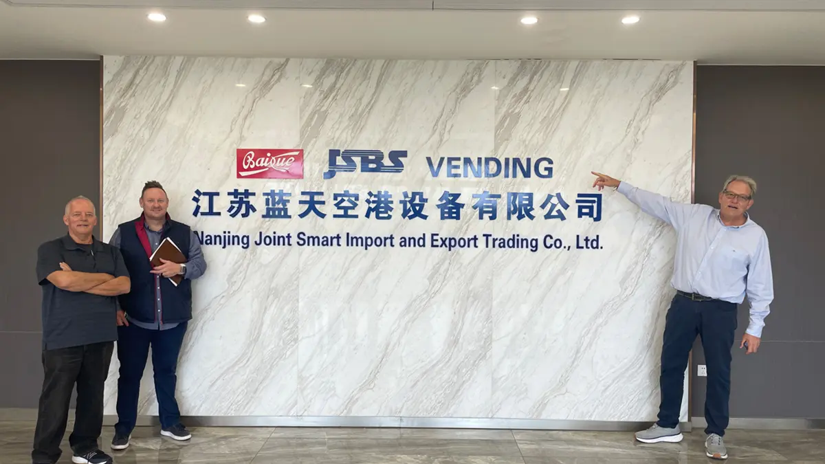 Entrada de Nanjing Joint Smart Vending Machine Company - Fabricante profesional de máquinas expendedoras en China