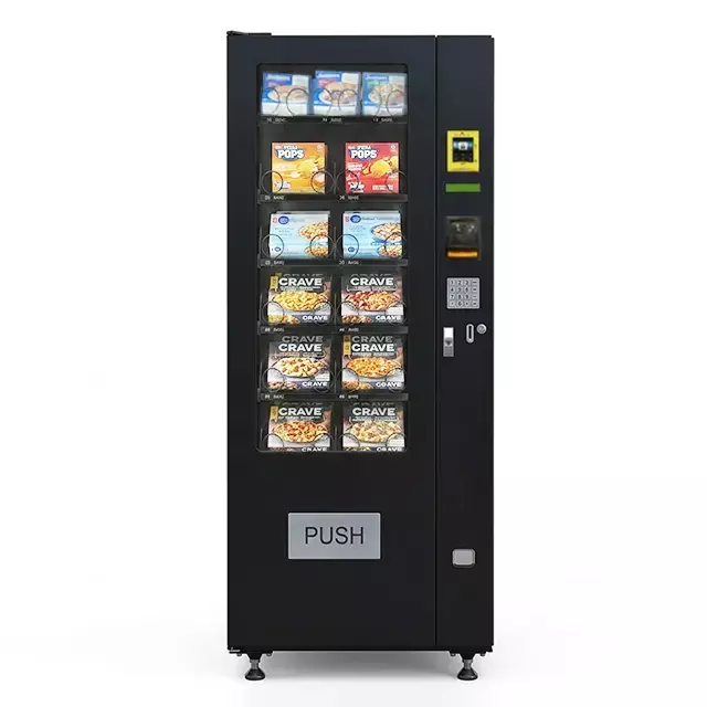 Máquina expendedora de helado duro congelado VCM3000F para alimentos frescos congelados