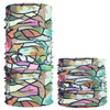 Multi-Functional Floral Print Neck Gaiter - Breathable Seamless Bandana for Outdoor Sports & Daily Use