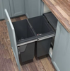 Best Price Kitchen Dustbin Pull Out Hidden Waste Bin for Cabinet