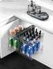 Magic Corner Pull out Swing Basket for Kitchen Corner Cabinet