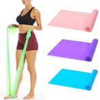  Resistance Bands,Long Elastic Exercise Stretching Strap for Physical Therapy, Rehab, Yoga, Pilates, Strength Training, Home Workout