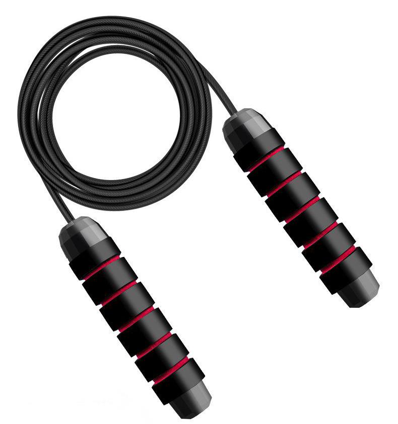 2021 Amazon Hot Selling Custom Logo Adjustable Home Gym Fitness High Speed Weighted Heavy Long Handle PVC Skipping Jump Rope
