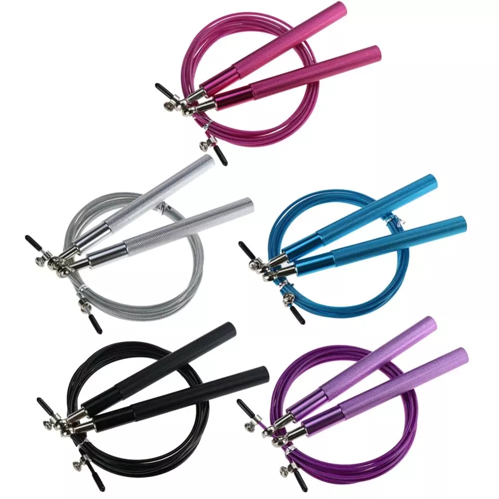 Jumping Rope Speed Aluminium Handle Bearing Ball Skipping Jump Rope With Ball Bearing Weights