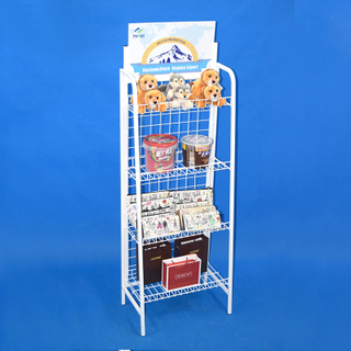 four layers wire shelving metal rack(PHD8041)