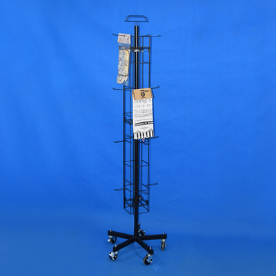 Floor Standing Steel Rotary Aprons Rack Display(PHY2060)