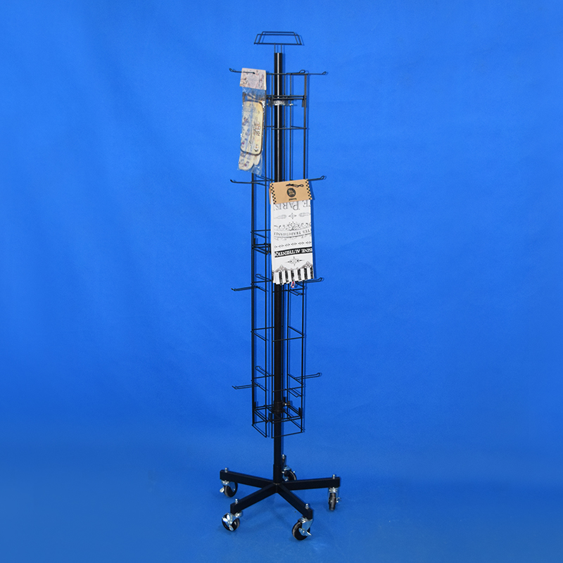 Floor Standing Steel Rotary Aprons Rack Display(PHY2060) Buy apron