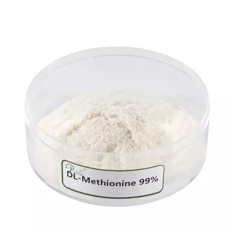 Aditivo de DL-metionina de grado alimenticio al 99% para aves de corral