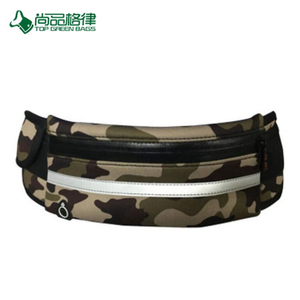 Custom 2017 New Style Waterproof Camouflage Pattern Running Fashion Sports Waist Bag