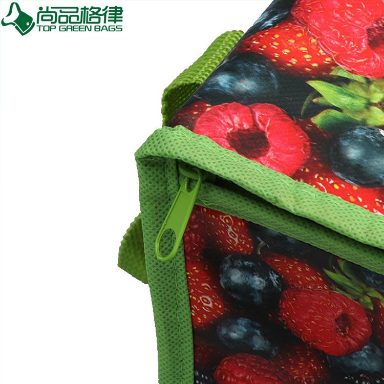 Full Colors Printing Laminated PP Non Woven Lunch Cooler Bag (TP-CB460)