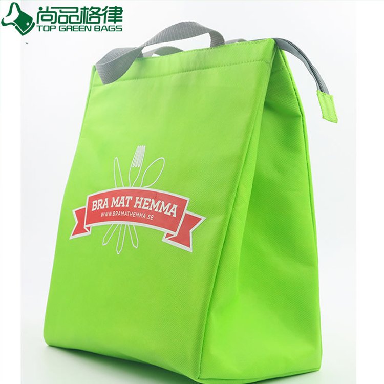OEM Reusable Eco-Friendly Non Woven Cooler Bag Thermal Insulating Cool Food