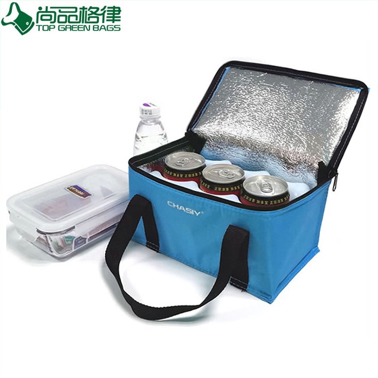 Insulated Beer Can Lunch beer cooler bag with Front Pocket (TP-CB220)