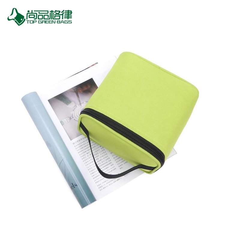 Wholesale High Quality Simplicity Pattern Zipper Close Adult Insulated Lunch Cooler Bag