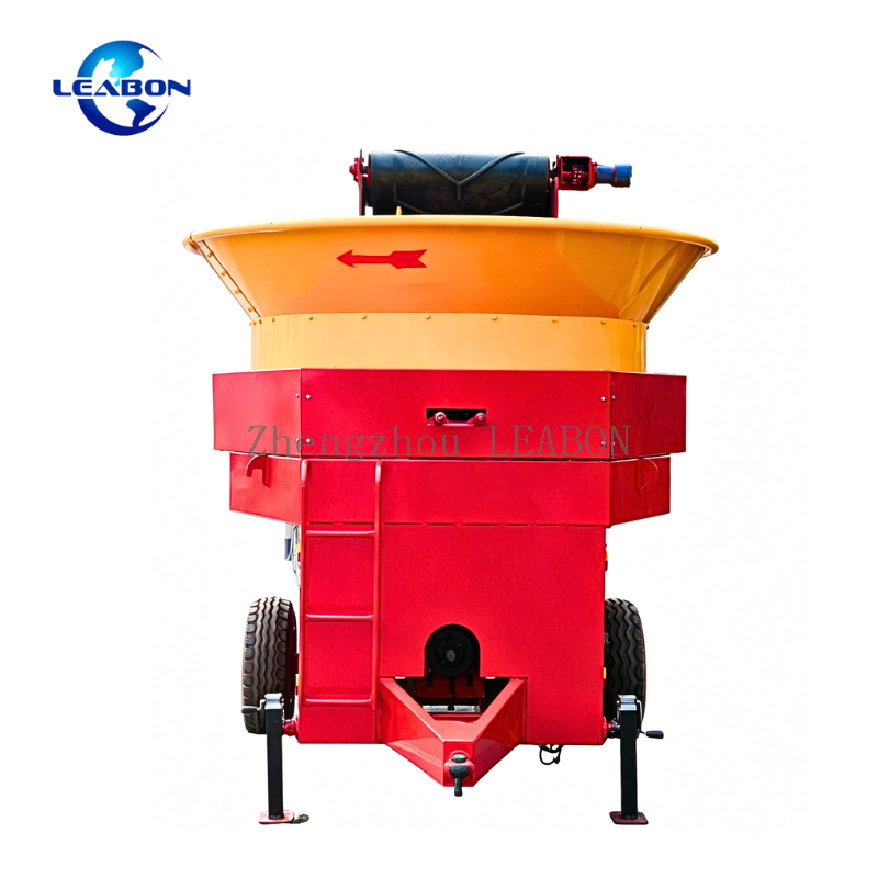 5TPH Straw Bale Crusher with Belt Conveyor Alfalfa Grass Shredder