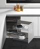 Magic Corner Pull out Swing Basket for Kitchen Corner Cabinet